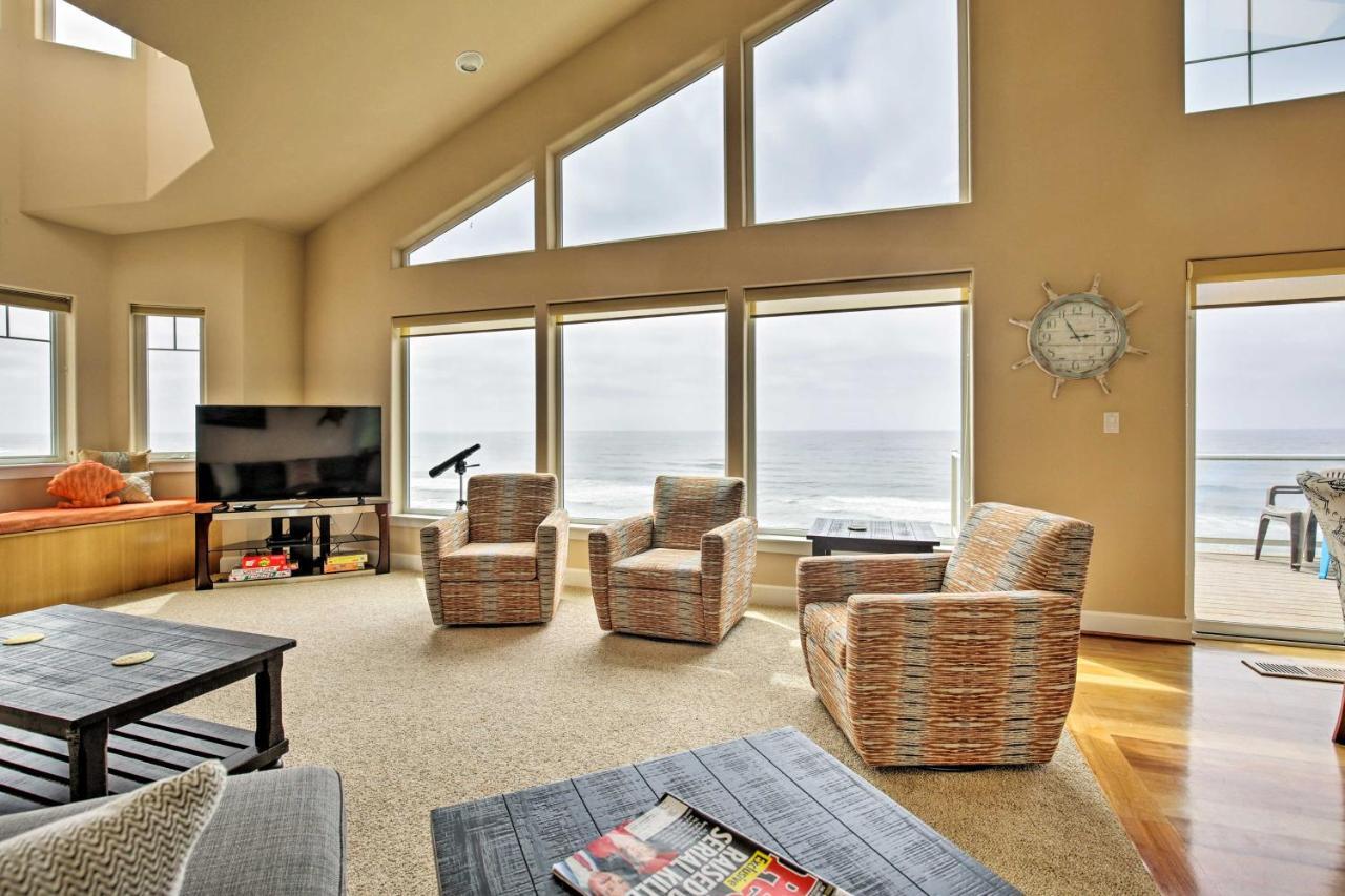 Oceanfront South Beach Home With Hot Tub And Sauna Tour de Tour de Newport Extérieur photo